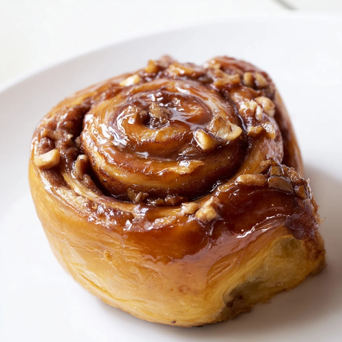 Soft swirled buns filled with sweet dates and aromatic Vietnamese cinnamon topped with sticky syrup