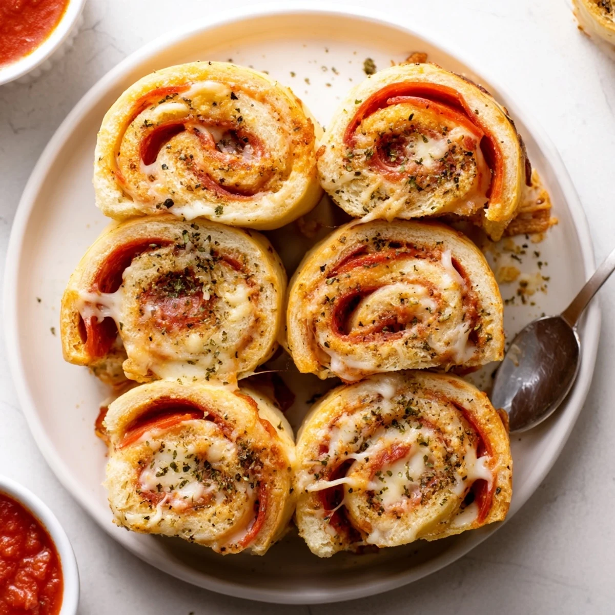 Pepperoni Pizza Roll Breadsticks