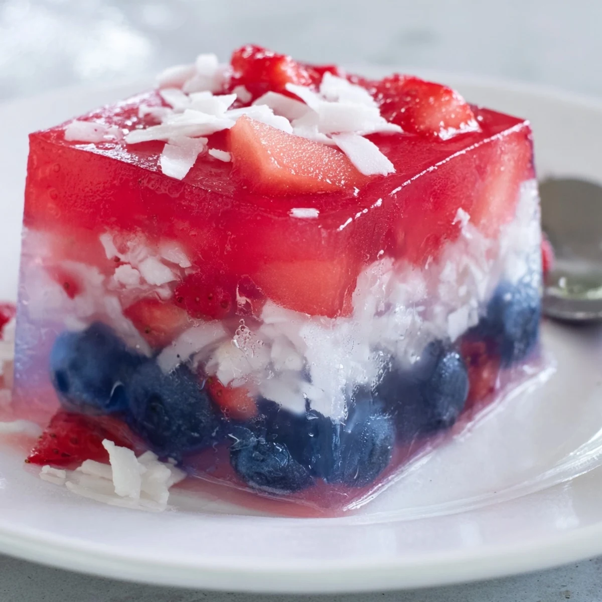 Red White And Blue Ice Cubes Recipe chilling lemonade with fruity, patriotic color